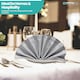 image 8 of 1pc Polyester Table Napkins, Wrinkle-Resistant Cloth Napkin - 20 Inch