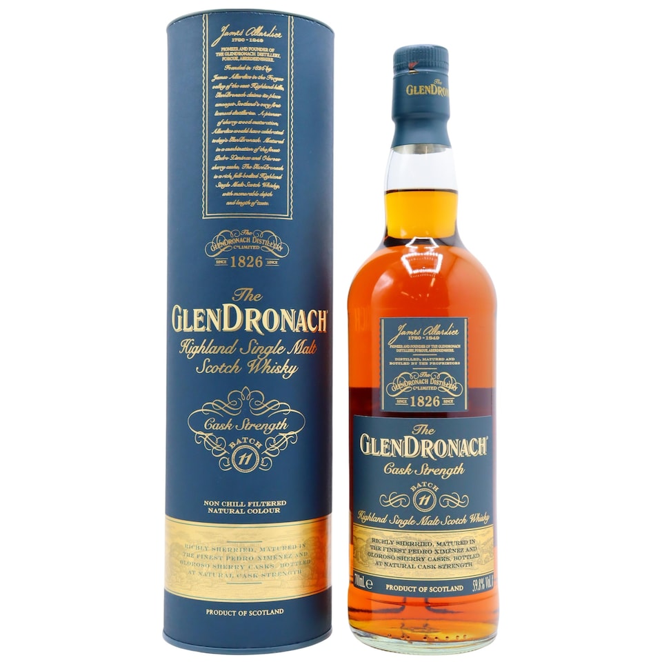 Glendronach Cask Strength Batch 11 Highland Single Malt Scotch Whisky