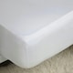image 2 of Belladorm Pima Cotton 450 Thread Count Extra Deep Fitted Sheet - White - Single