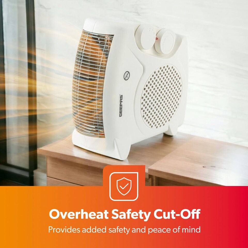 image 1 of GEEPAS Fan Heater 2000W
