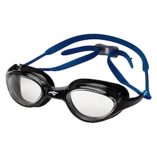 Unisex Anti Fog UV Protection Clear Lens Swimming Goggles with Adjustable Fit | Black | Black | One Size | 1