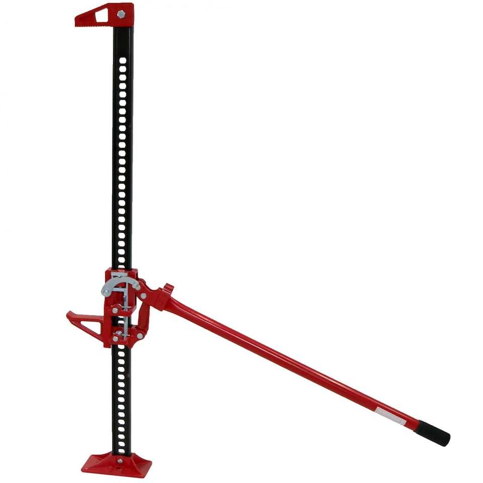 image 1 of 48 Inch High Lift 3 Tonne 4x4 Heavy Duty Tractor Farm Jack | Red