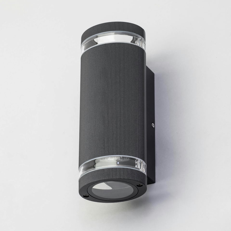 image 1 of BHS Murray Up and Down Outdoor Wall Light, Black