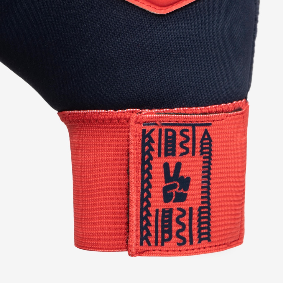 image 1 of Decathlon Kids' Football Goalkeeper Gloves 100 Superesist