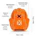 image 3 of Buddyswim Power Paddle | Orange | Small
