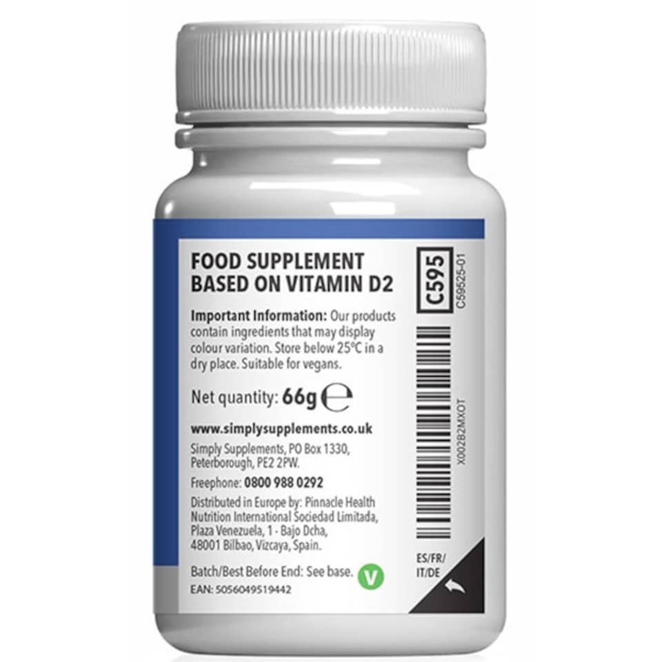image 1 of Vitamin D2 2,000iu - 360 Tablets