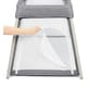 image 2 of Scout 2-in-1 Travel Cot and Playpen - 6 Months to 2 Years, Portable, Convertible, Lightweight, Easy Set-Up, Compact Fold and Breathable Mesh (Grey)