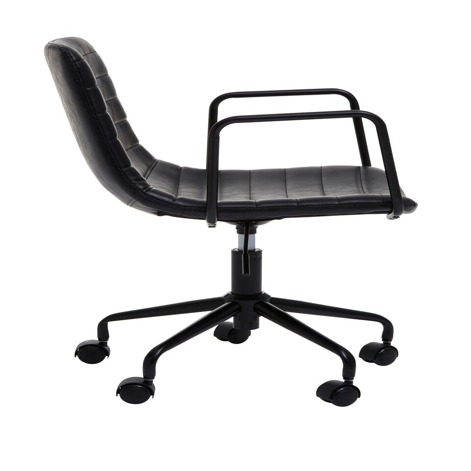 image 1 of Interiors by Premier Forbes Black Home Office Chair