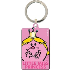 Little Miss Princess Key Ring - Pink - One Size