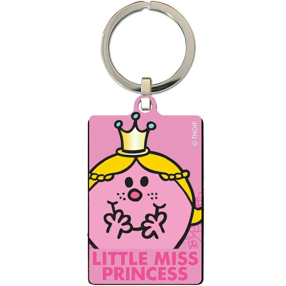 image 1 of Little Miss Princess Key Ring - Pink - One Size