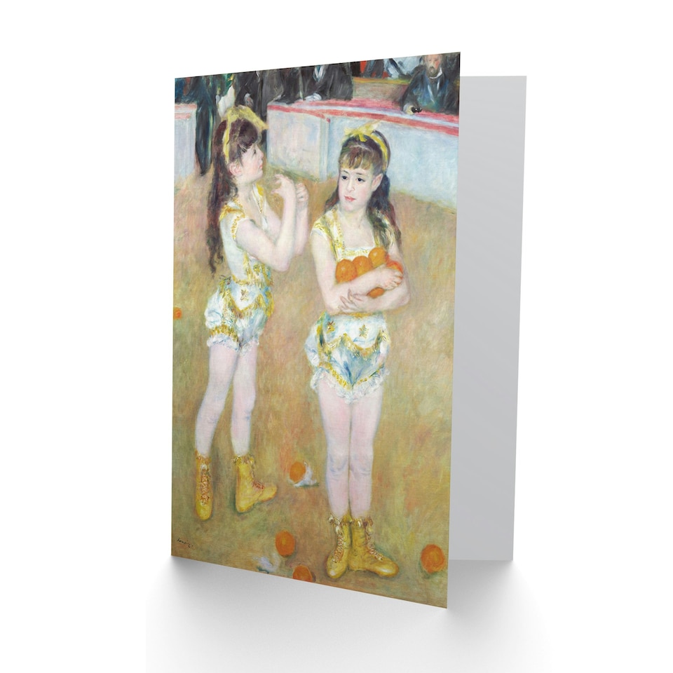 image 1 of Renoir Acrobats Cirque Fernando Wartenberg Art Card