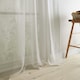 image 4 of Pineapple Elephant Izmir Stone Tab Top Voile Grey | 55x90"