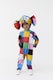 image 1 of Officially Licensed Elmer The Elephant Unisex Kids Full Suit Costume - World Book Day, Dress-Up, and Fancy Dress - Ages 3-8 | Multi | Multicoloured | 3-4 years