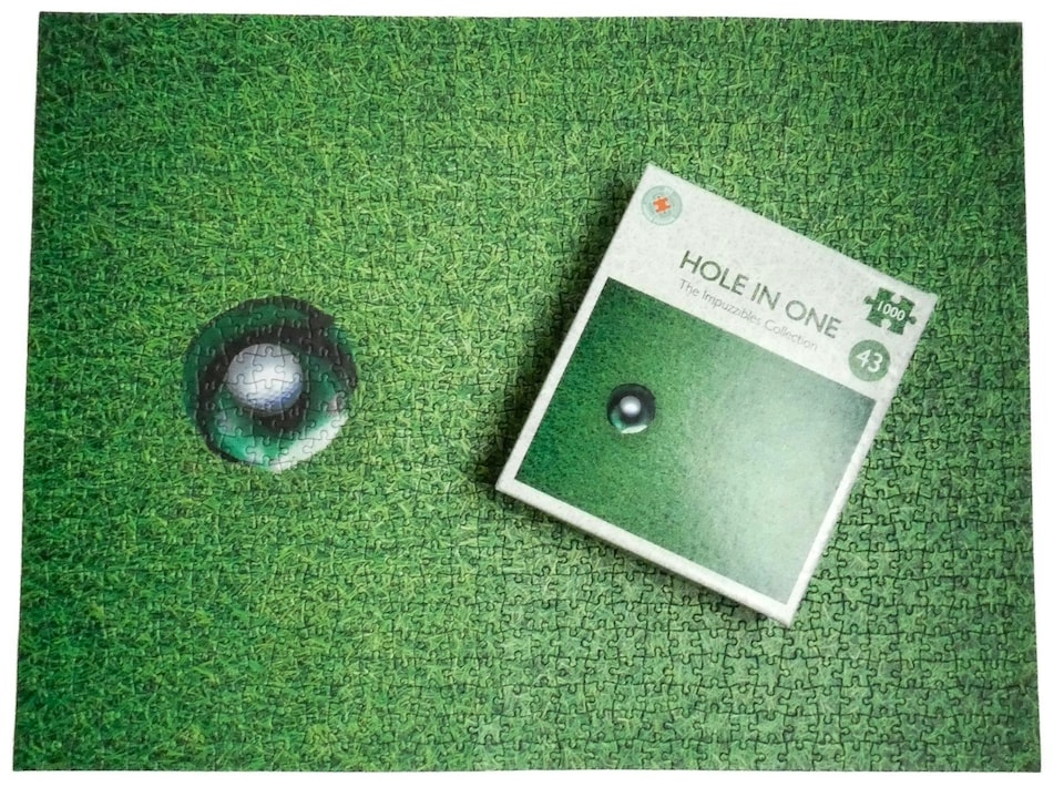 image 1 of A Hole In One- Impuzzible No.43 - 1000 Piece Jigsaw Puzzle