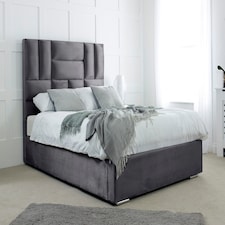 Ofsted Plush Small Double Bed Frame - Steel