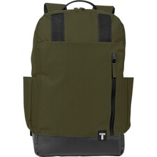 Tranzip Computer Daily Backpack - Olive - 27.5 x 10 x 45.5cm