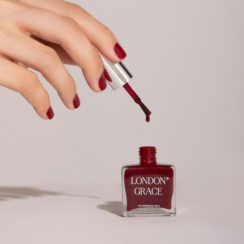 image 1 of Holly Nail Polish Red