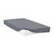 image 1 of Belledorm 200 Thread Count Egyptian Cotton Fitted Sheet - Slate - Double