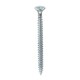 image 1 of Timco - Solo Chipboard & Woodscrews - PZ - Double Countersunk - Zinc (Size 6.0 x 80 - 200 Pieces)