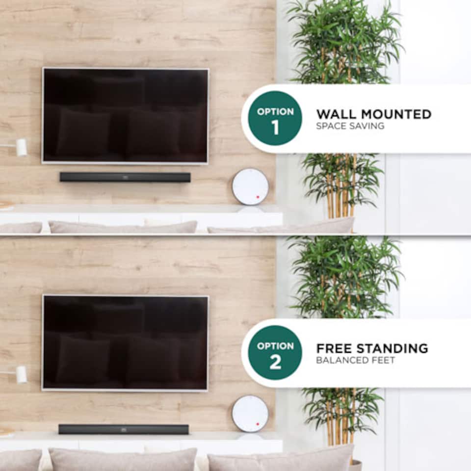 image 1 of DMD -In-One Sound Bar For TV with Remote, Bluetooth, Optical, AUX Inputs