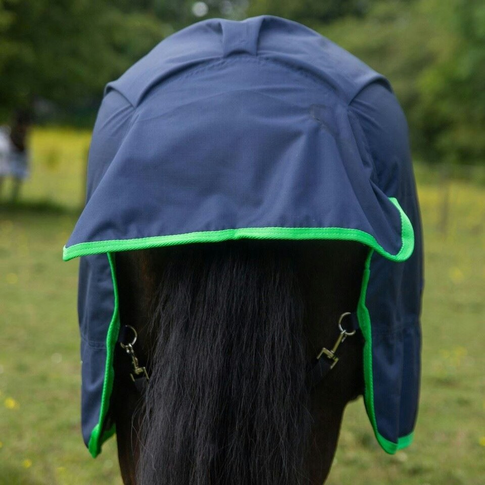 image 1 of Gallop Equestrian Ponie Lightweight Turnout Combo Green | Size: 3ft 6
Colour: Navy/Green