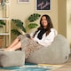 image 2 of icon Kingston Classic Beanbag Corduroy Natural Beige Set of 2 Cream