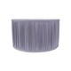 image 1 of ValueLights Jess Powder Blue Fabric Ruched Pleat Small Drum Shade | Blue