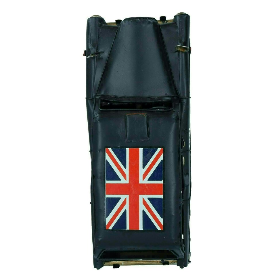 image 1 of Quality Historical Metal Vintage Taxi Metal Model Replica Ornament Gift