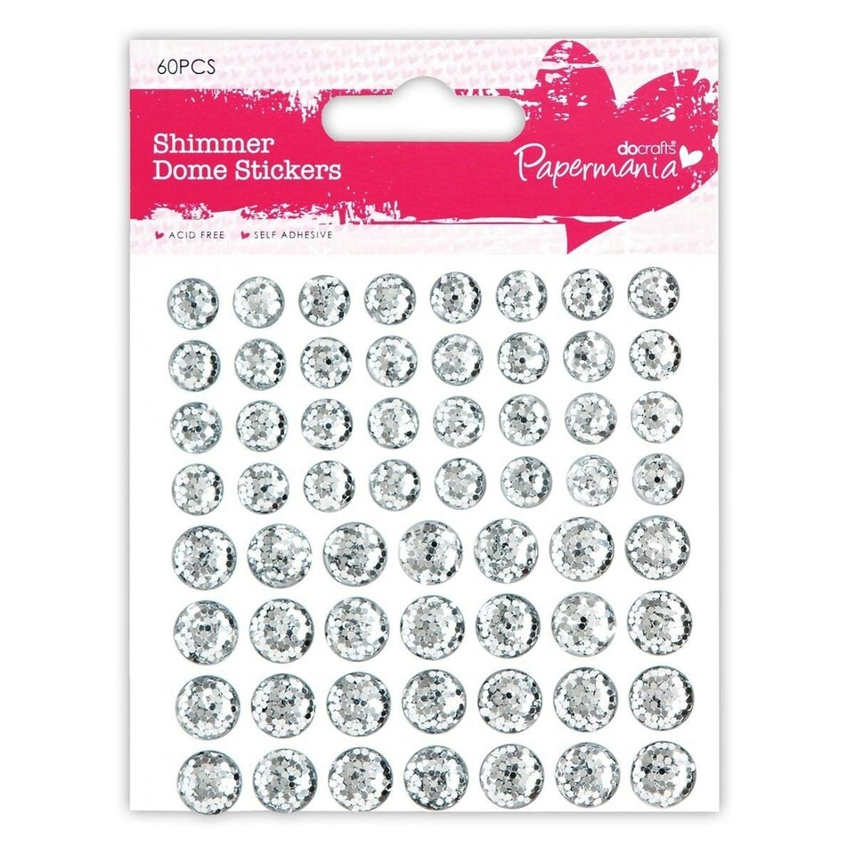 Shimmer Dome Stickers (60pcs)