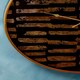 image 3 of Interiors by Premier Modern Black and Gold Wall Clock, Agate Effect Glass Clock With Artistic Brushstroke Dial, Wall Clock