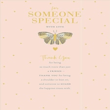 For Someone Special Feminine Birthday Card