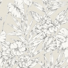 NuWallpaper NUS3145 Cayman Peel & Stick Wallpaper, Grey