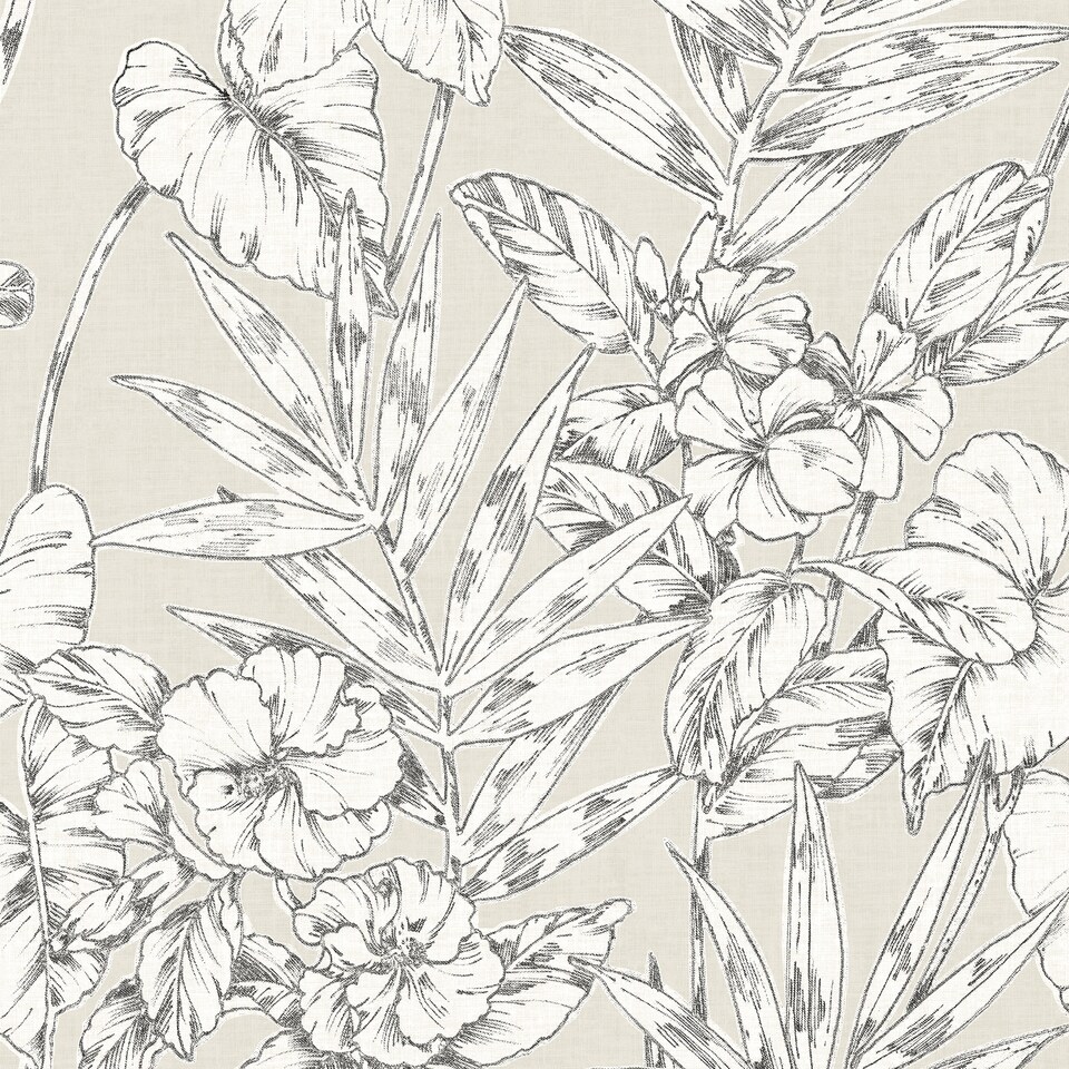 image 1 of NuWallpaper NUS3145 Cayman Peel & Stick Wallpaper, Grey