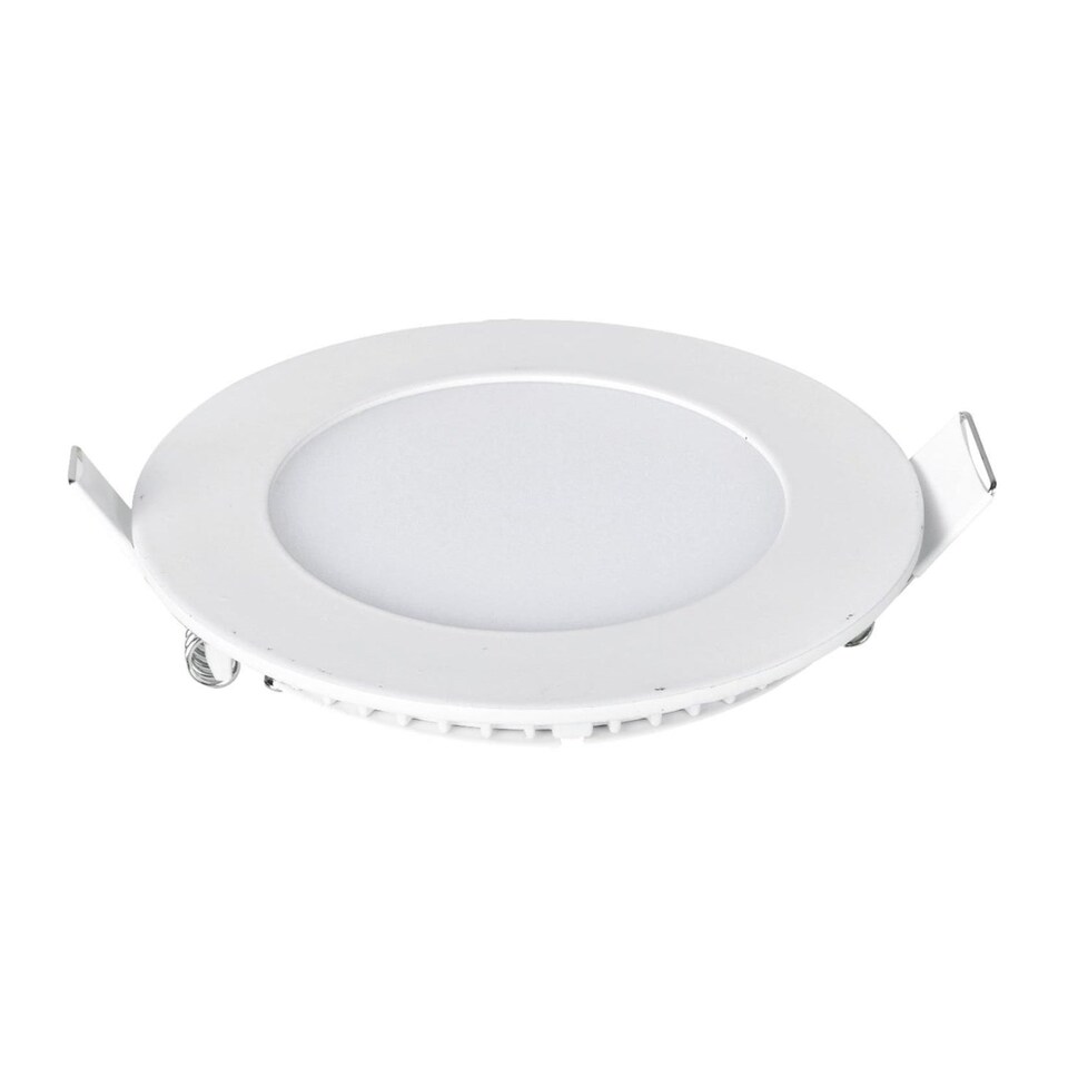 image 1 of 6W Recessed Round LED Mini Panel 120mm diameter  Hole Size 105mm