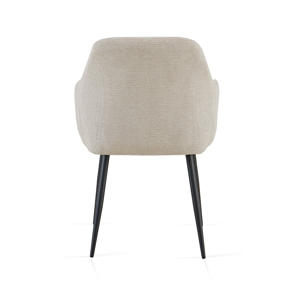 image 1 of Dining Chair Set of 2, Water-Repellent Plush Chenille Upholstered for Dining Room