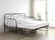 image 1 of Axton Single 3ft Day Bed Black Metal Bed Frame | Black | Single