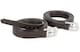 image 2 of Shires Easy Care Non Stretch Stirrup Leathers | Black | 48