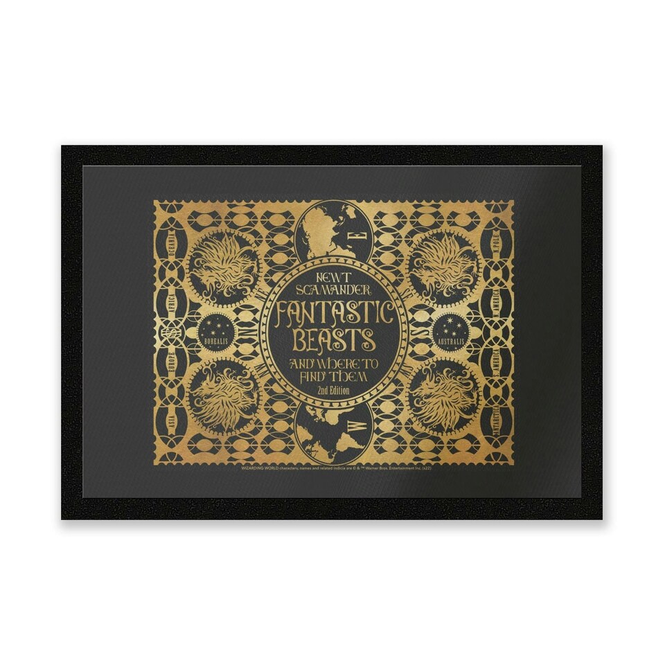 image 1 of Official Fantastic Beasts 3 - The Secrets of Dumbledore Newt Scamander Entrance Mat