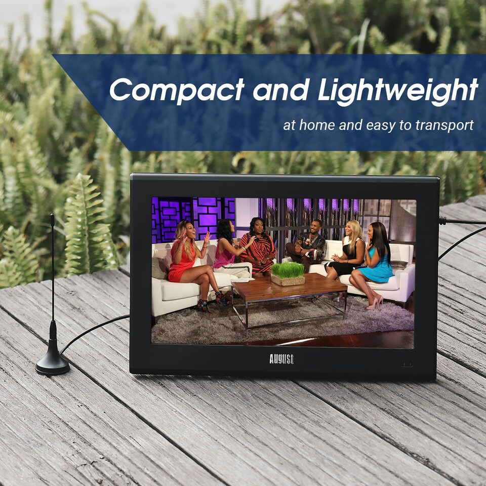 image 1 of Mini Portable Aerial Antenna with Magnetic Base for Freeview & Freeview HD TV Indoor and Outdoor- August DTA180