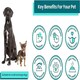 image 5 of LickiMat X Large Soother, Dog Feeding Mat, Fun Alternative to a Slow Feeder Dog Bowl, Perfect for Large Breeds, Orange