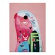 image 2 of Maxwell & Williams Pete Cromer Parrot Pink Cotton Tea Towel