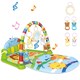 image 3 of 4-in-1 Baby Mat Kick and Piano Gym Music and Soft Light Detachable Activity Play Mat