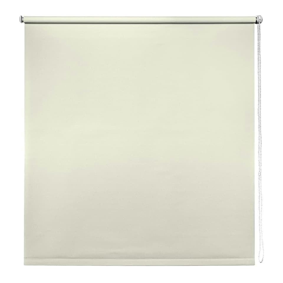 image 1 of 105cm Cream Trimmable Thermal Blackout Roller Blinds | Grey | Grey