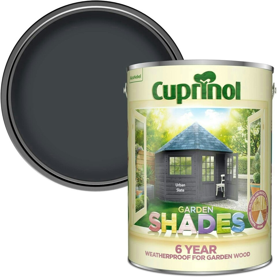 image 1 of Cuprinol Garden Shades 5L Paint Urban Slate