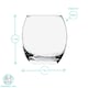 image 3 of Argon Tableware Tondo Whisky Glasses - 405ml - Pack of 24 | Clear | Clear