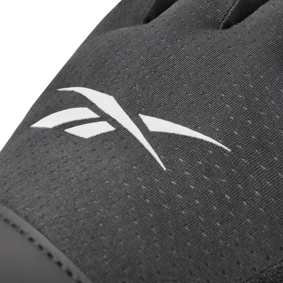 image 1 of Reebok Fitness Gloves — Speedwick Lycra with Padded Amara Palm (Black, S) | Black | Black | S