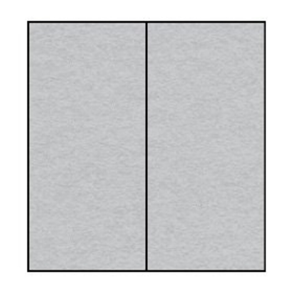 PAPERADO DL FOLDED CARD SILVER (PK 5) - West - RR1103069080