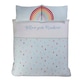image 4 of Follow Your Rainbow Polycotton Duvet Cover Set with Pillowcase Multi | Single