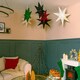 image 3 of ValueLights Plug In Christmas 60cm Xmas Black Velvet Paper Star with LED Bulb