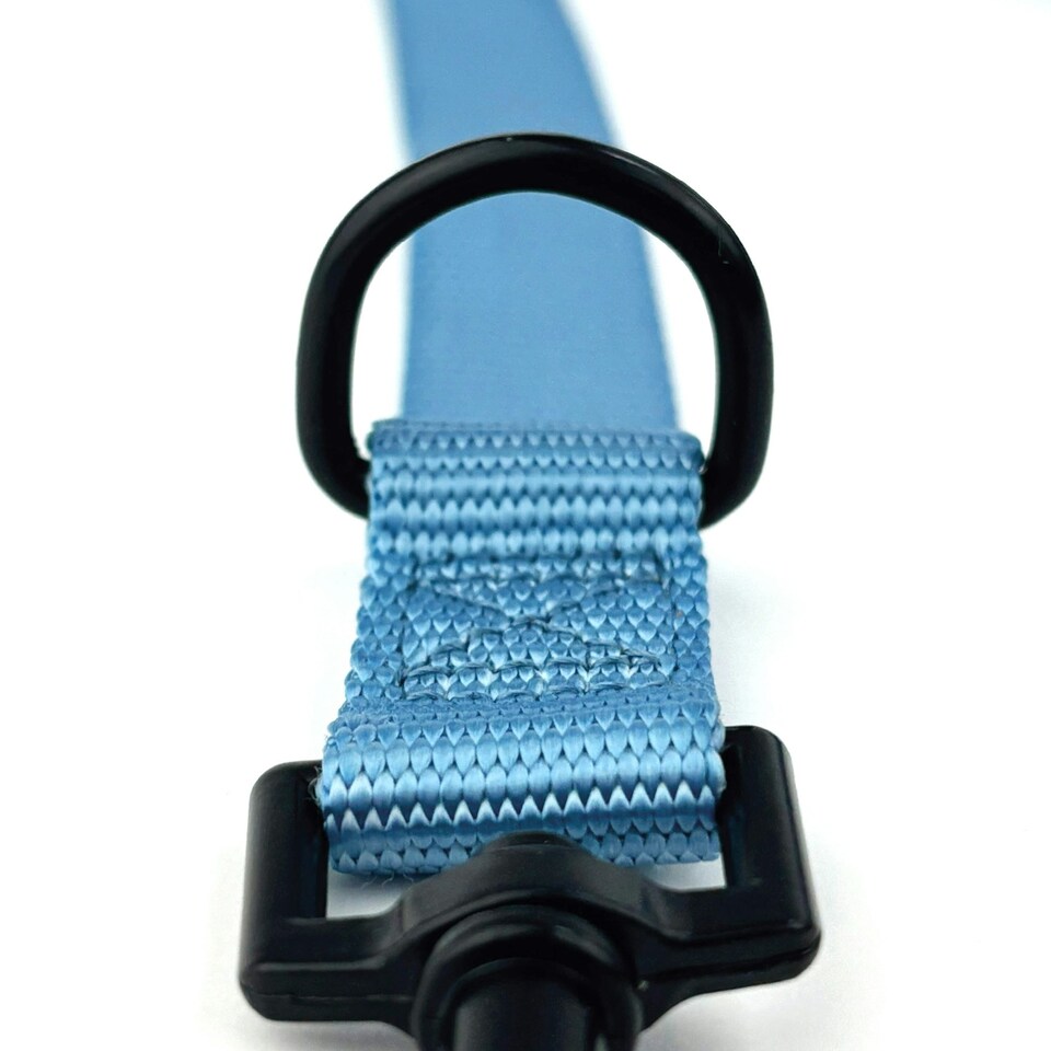 image 1 of HugglePets 10 in 1 Dog Training Lead - 200 x 1.9cm Blue
